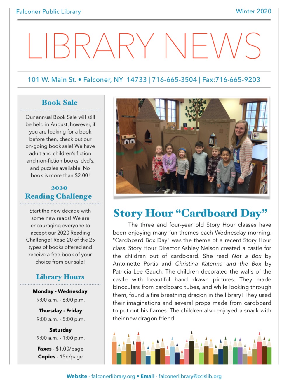 Winter Newsletter is Here!