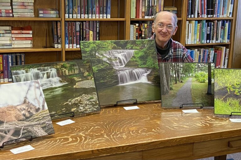 Jamestown Audubon Society Nature Photography Club Display