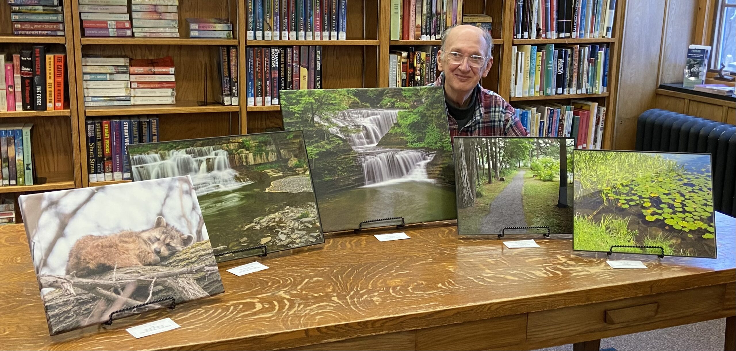 Jamestown Audubon Society Nature Photography Club Display