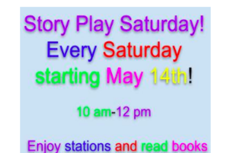 Story Play Saturday!