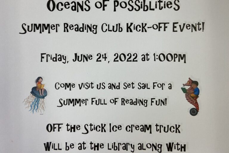 Summer Reading Kick-off Event!