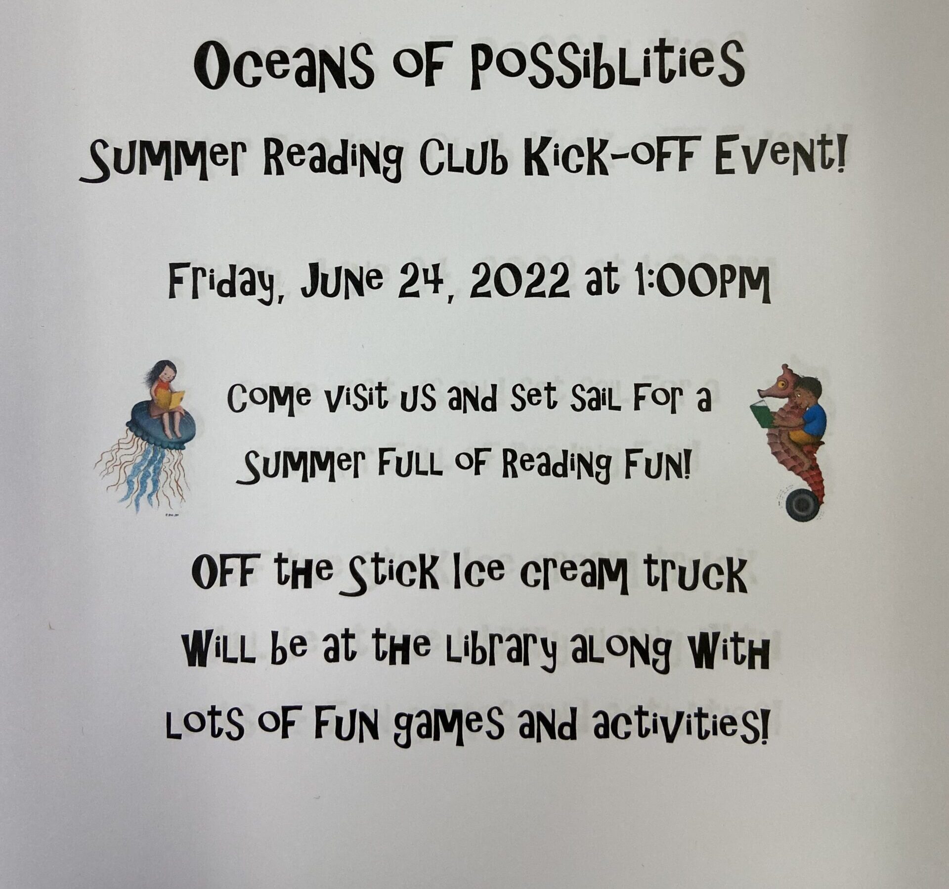 Summer Reading Kick-off Event!