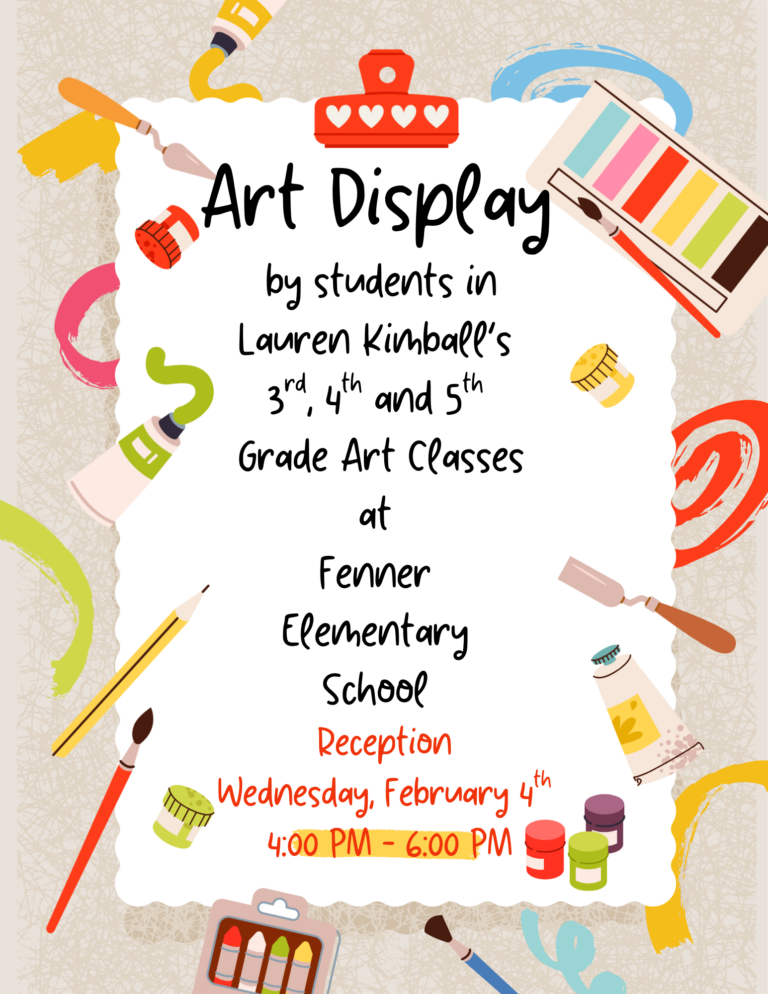 February Art Display