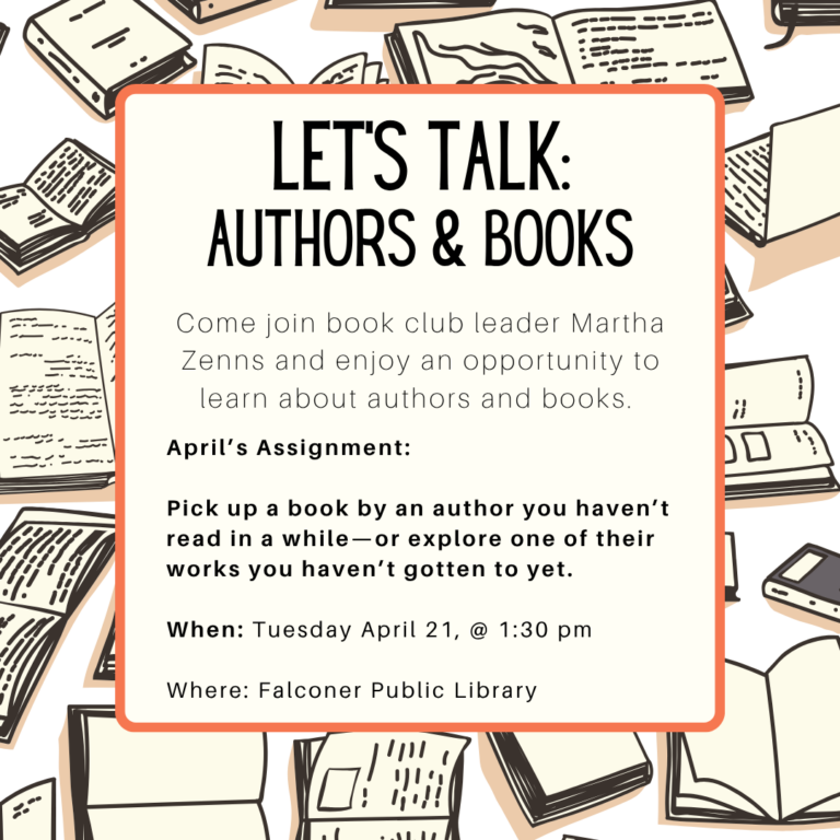 April’s Book Club Meeting