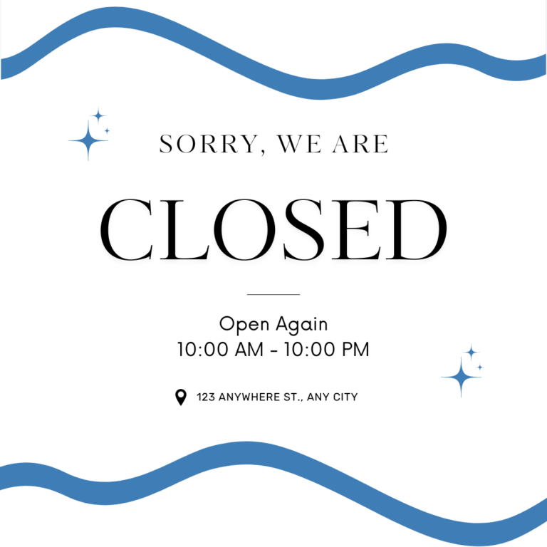 Library Closure for Upcoming Holiday